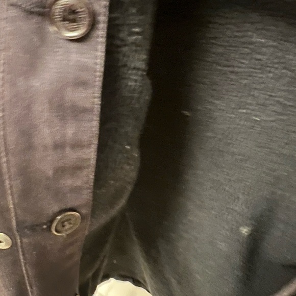 Black Military Field Jacket with Utility Style and Relaxed Fit - Picture 3 of 6